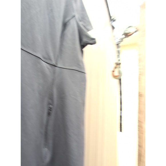 Duluth Trading Co Women's Short Sleeve Dress 2X Black Pocket - Picture 4 of 6